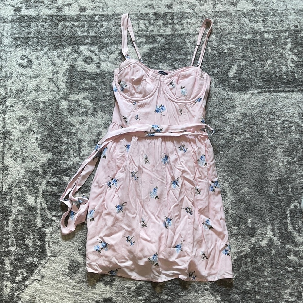 Pink Abercrombie and Fitch Dress